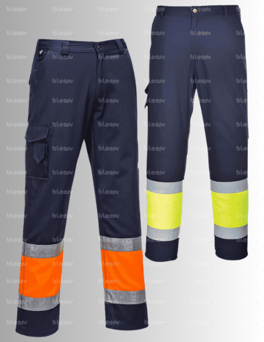 PORTWEST L049 - Pantalon haute visibilité bicolore