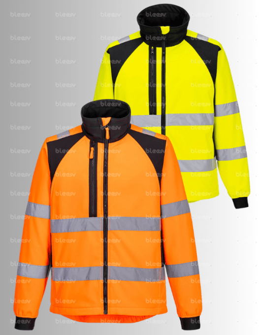 PORTWEST CD875 - Veste Softshell Haute Visibilité Eco WX2 (2 couches)