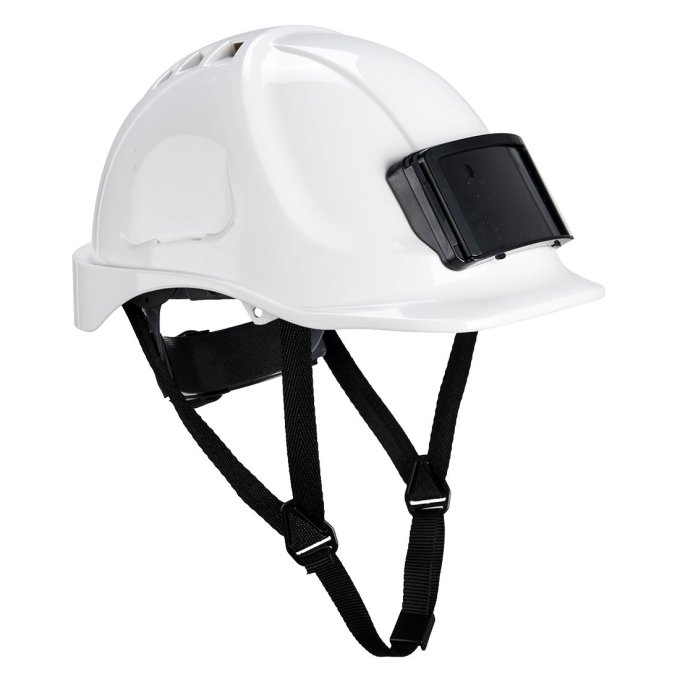 Portwest - PB55 Casque Endurance avec porte-badge Blanc
