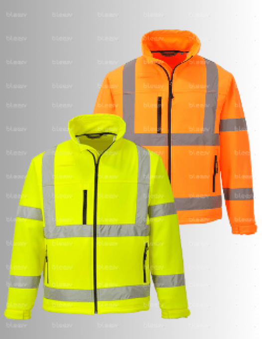 PORTWEST - S424 - Veste softshell Classic Hi-Vis (3 couches)