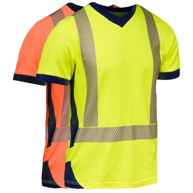 TEE-SHIRT HAUTE VISIBILITE (déstockage prix dans la limite des stocks disponibles)