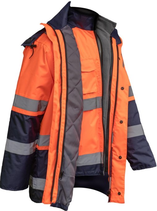 VETEMENT 4 EN 1 HAUTE VISIBILITE ALASKA